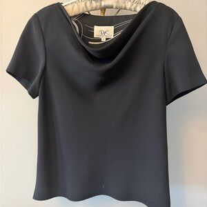 Donna Ricco Elegant Black Blouse
